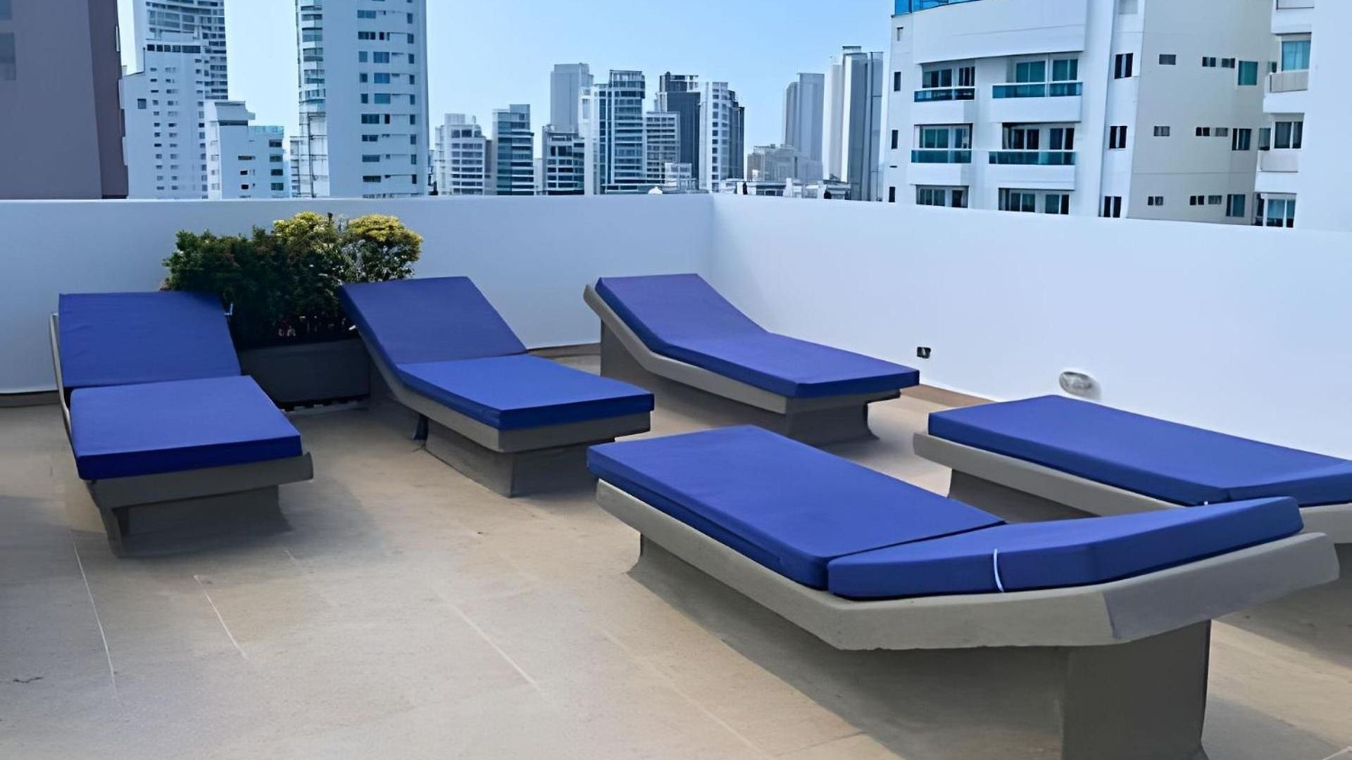 Vista Al Mar En Castillogrande, Orange 2d-2b Apartamento