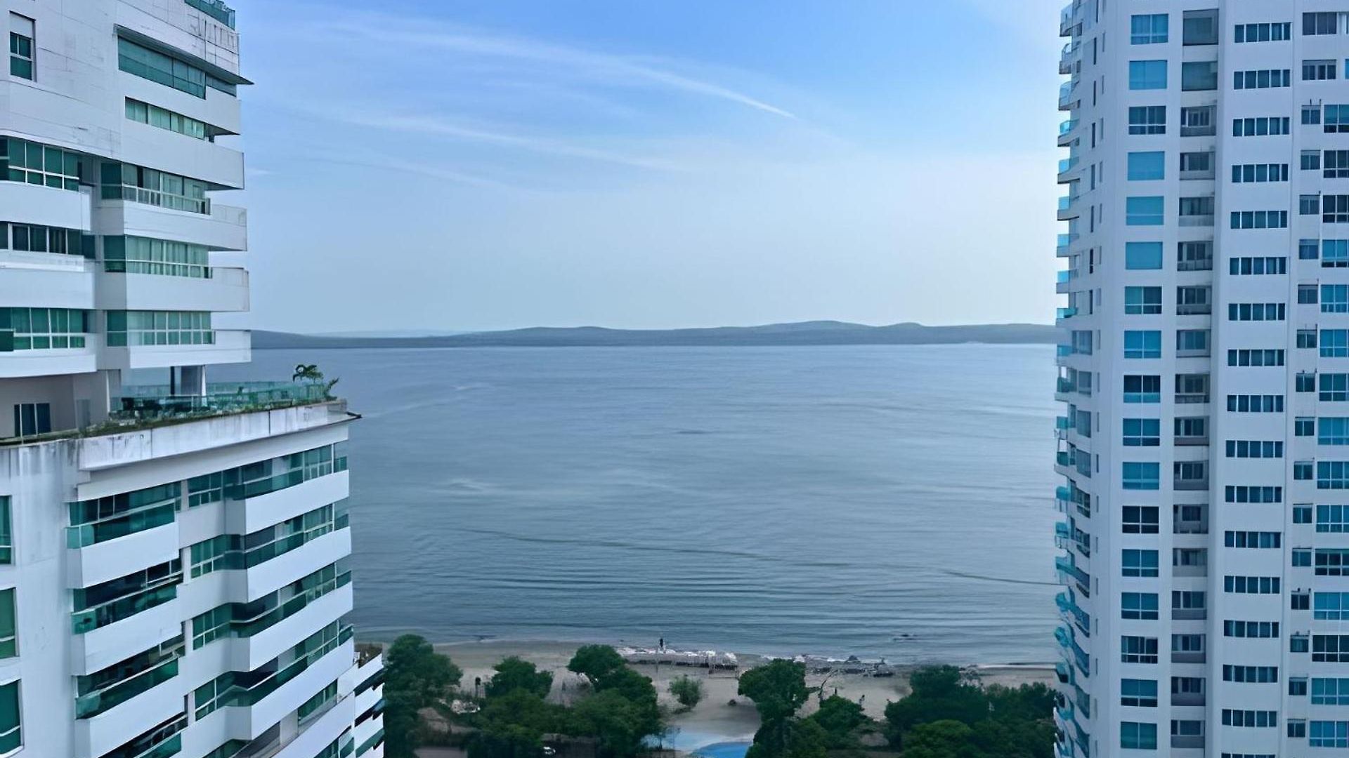 Vista Al Mar En Castillogrande, Orange 2d-2b Apartamento Cartagena