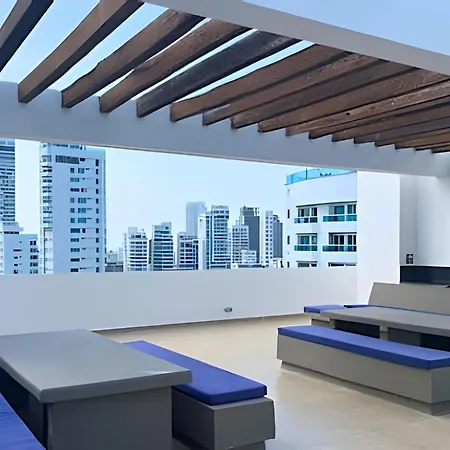 Vista Al Mar En Castillogrande, Orange 2d-2b Apartamento Cartagena