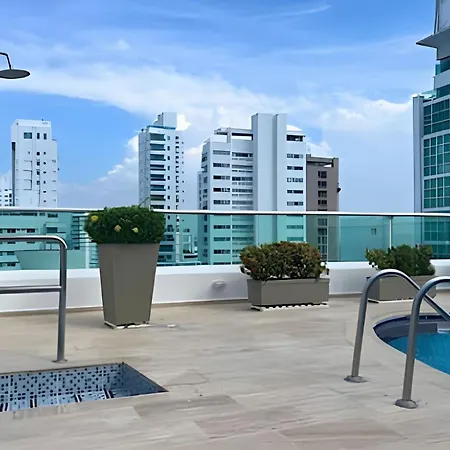 Vista Al Mar En Castillogrande, Orange 2d-2b Apartamento *
