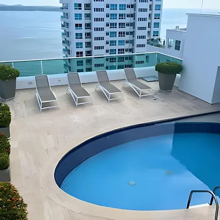 Vista Al Mar En Castillogrande, Orange 2d-2b Cartagena